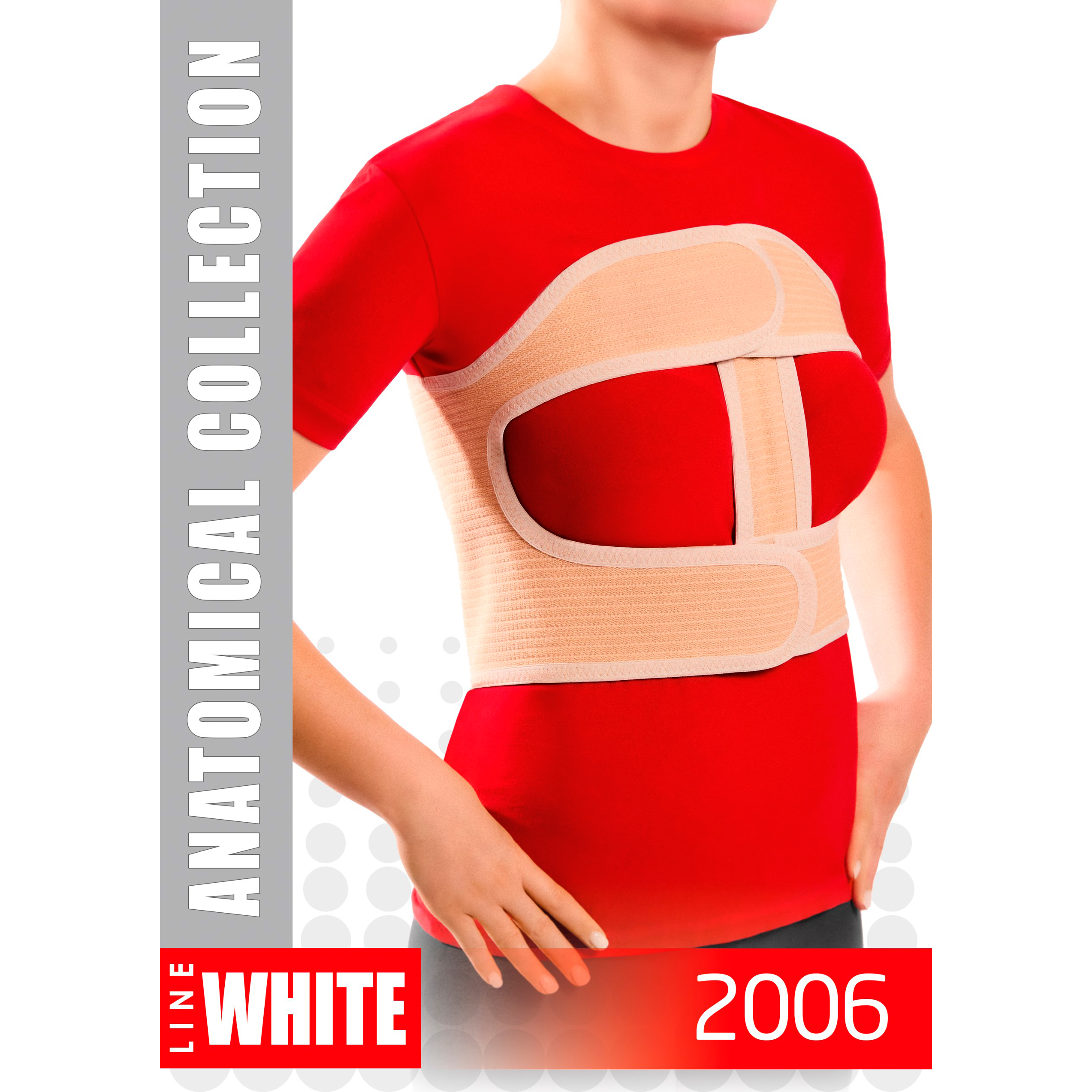 Бандаж послеоперационный на грудную клетку (женский) МЕК 2006